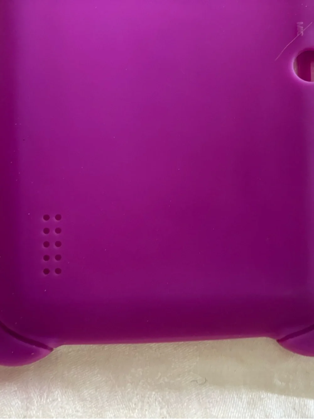 Purple Kid-Friendly Silicone Tablet Case - Durable Protective Cover